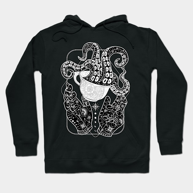 Tentacle Tea Time Hoodie by Von Kowen